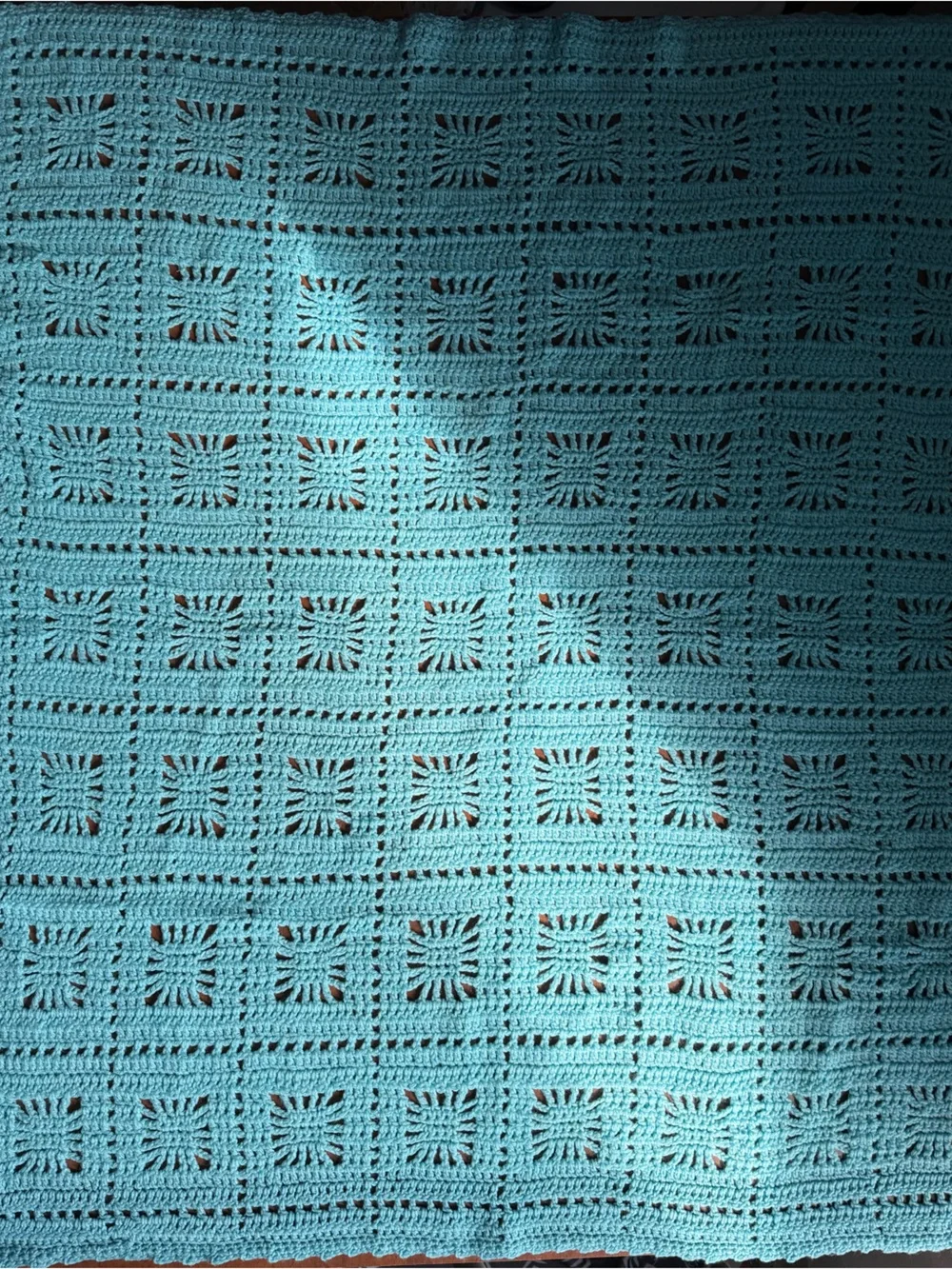 Handmade Crochet Baby Throw Blanket